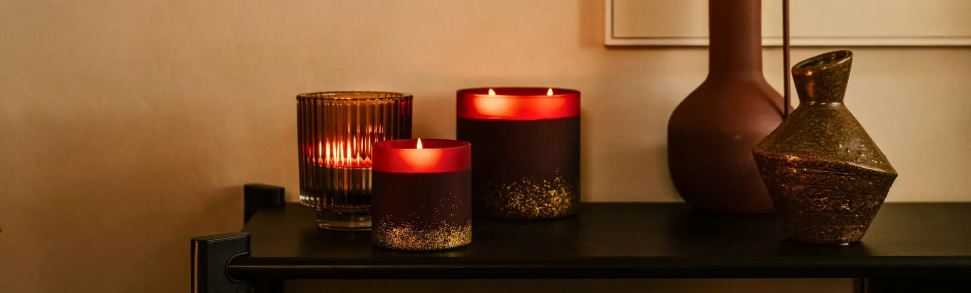 kaarsen. spaas Gezelligheid in elke hoek.