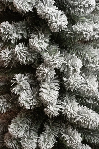 Black Box Trees Charlton Pilar kerstboom groen frosted TIPS 207 - h155xd48cm - afbeelding 2