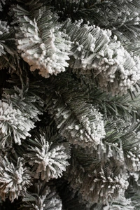 Black Box Trees Charlton Pilar kerstboom groen frosted TIPS 207 - h155xd48cm - afbeelding 3