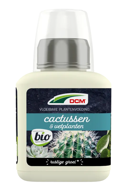 DCM Vloeibare Meststof Cactussen & Vetplanten 0,25 L