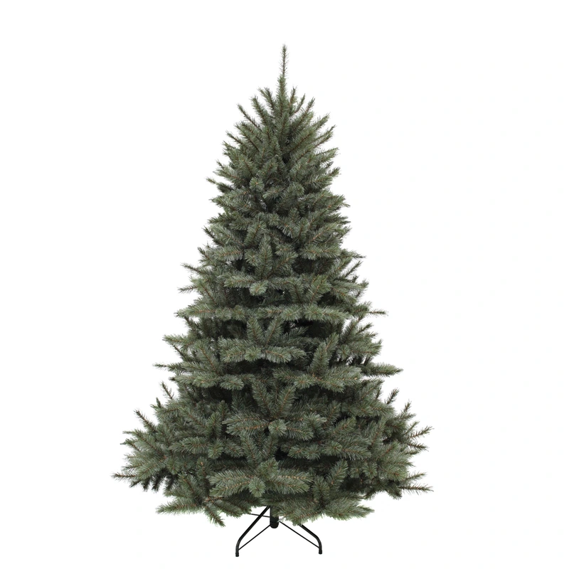 Triumph Tree Forest frosted kerstboom newgrowth blue TIPS 1536 - h230xd157cm - afbeelding 1