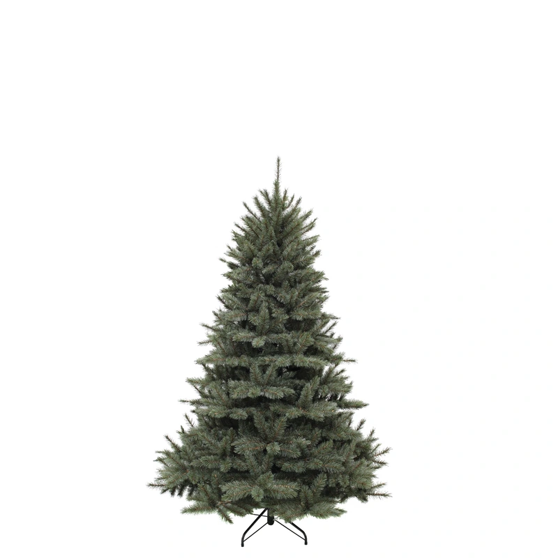 Triumph Tree Forest frosted kerstboom newgrowth blue TIPS 618 - h155xd119cm - afbeelding 1