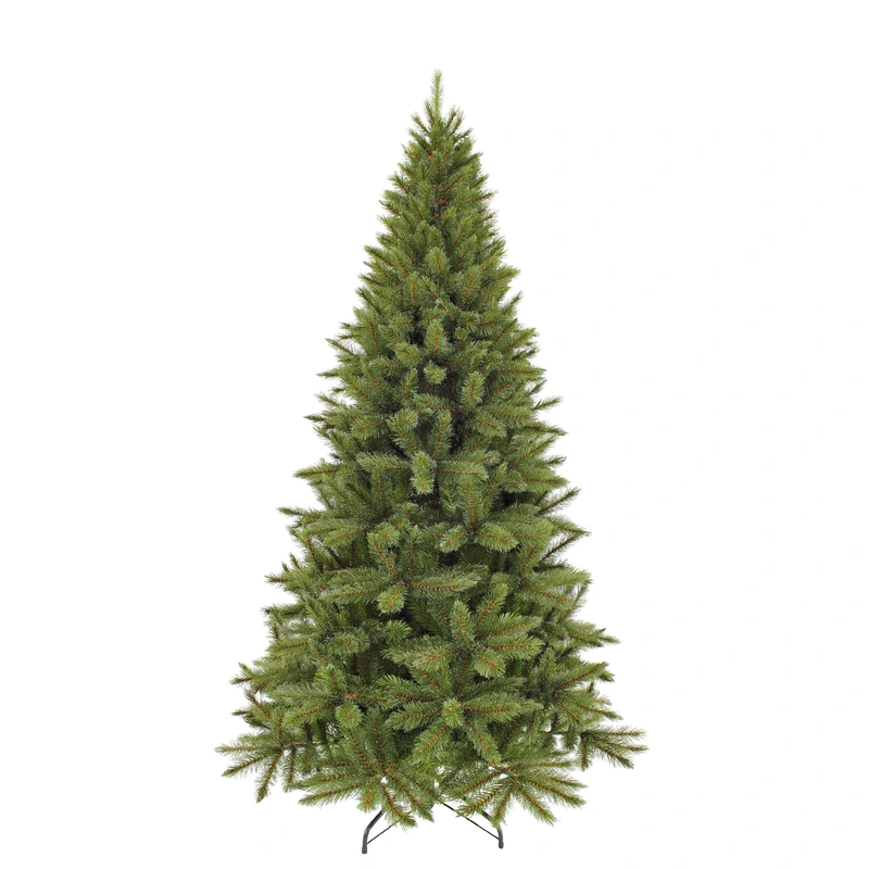 Triumph Tree Forest frosted kerstboom slim groen TIPS 1030 - h230xd130cm - afbeelding 1