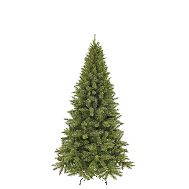 Triumph Tree Forest frosted kerstboom slim groen TIPS 630 - h185xd102cm - afbeelding 1