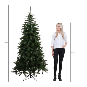 Triumph Tree Forest frosted pine kerstboom groen TIPS 1536 - h230xd157cm - afbeelding 4