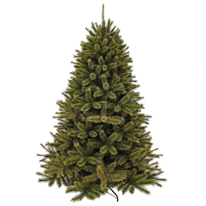 Triumph Tree Forest frosted pine kerstboom groen TIPS 2037 - h260xd168cm - afbeelding 1