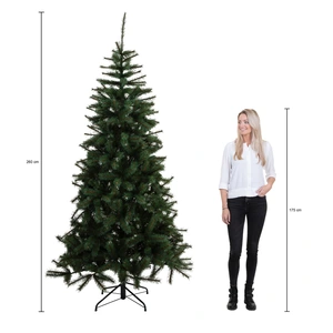 Triumph Tree Forest frosted pine kerstboom groen TIPS 2037 - h260xd168cm - afbeelding 4