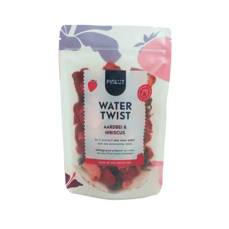 Watertwist Pouchbag Aardbei Hibiscus BIO - afbeelding 1