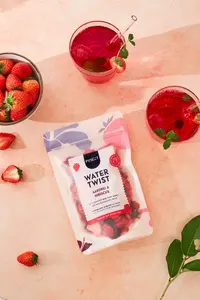 Watertwist Pouchbag Aardbei Hibiscus BIO - afbeelding 2